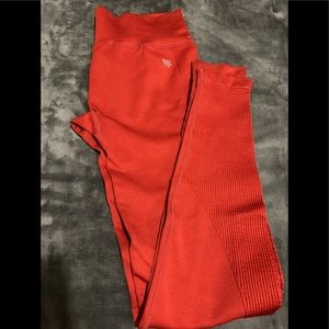 Brand new Forever 21 Med orange leggings NWOT